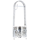 Azlan Kohlekorb Stahl