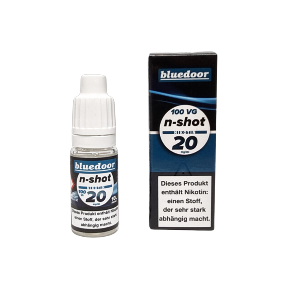 [BD-80926] Bluedoor Liquids Nikotin Shot 100VG, 20mg/ml