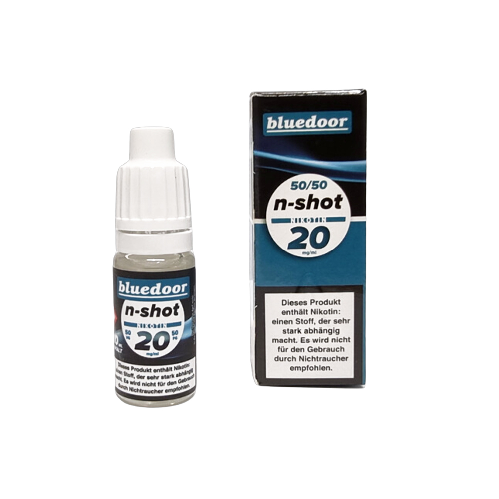 [BD-80923] Bluedoor Liquids Nikotin Shot 50/50, 20mg/ml
