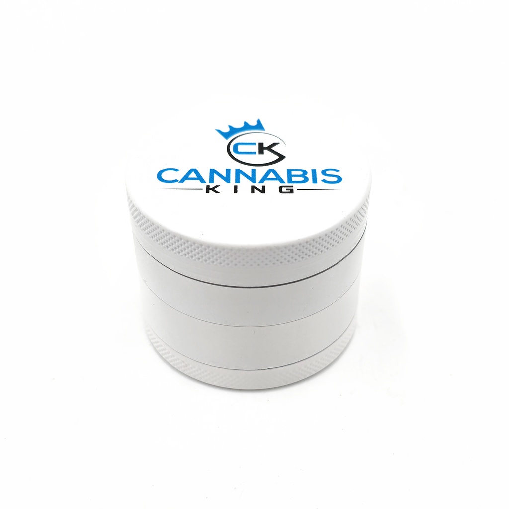 CK Aluminium Grinder 4 Parts White