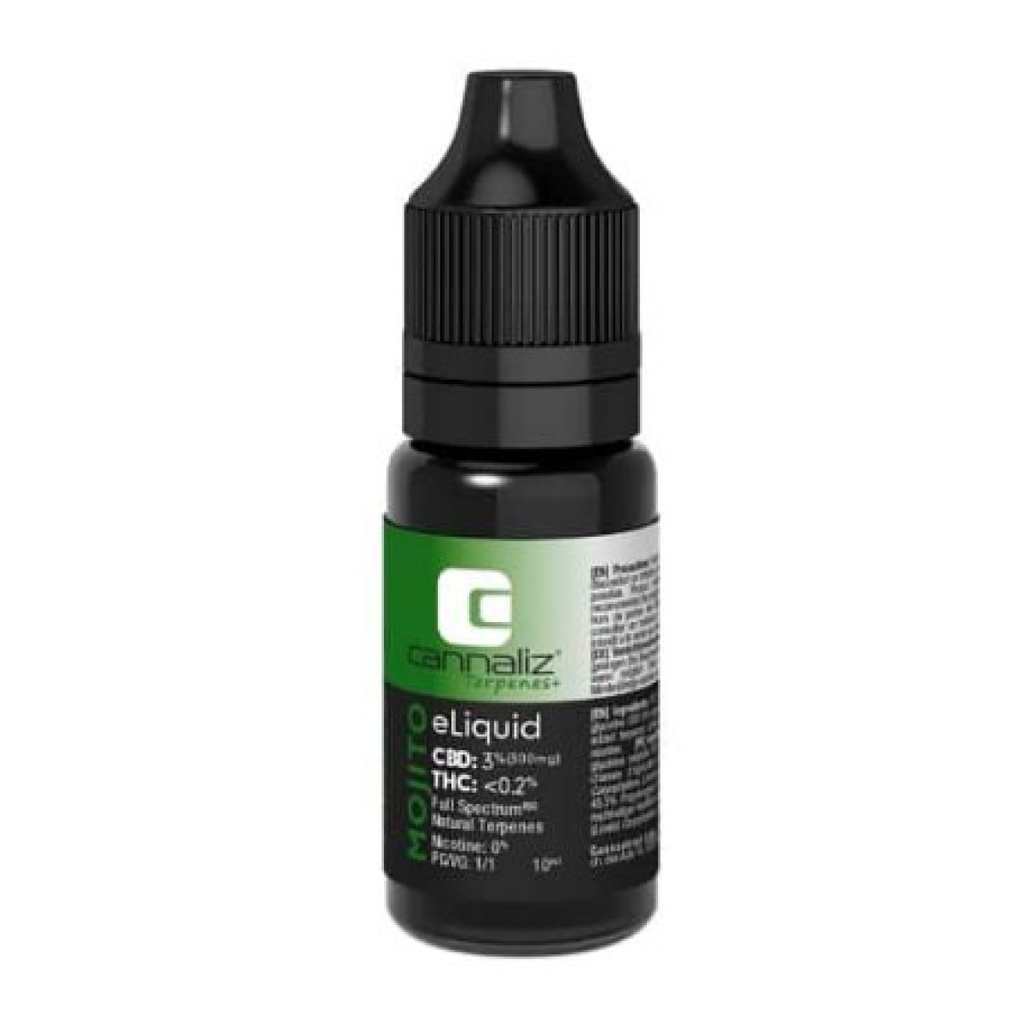 [CL-MOJITOELIQ] Cannaliz Mojito E-Liquid Refill 3%CBD 10ml