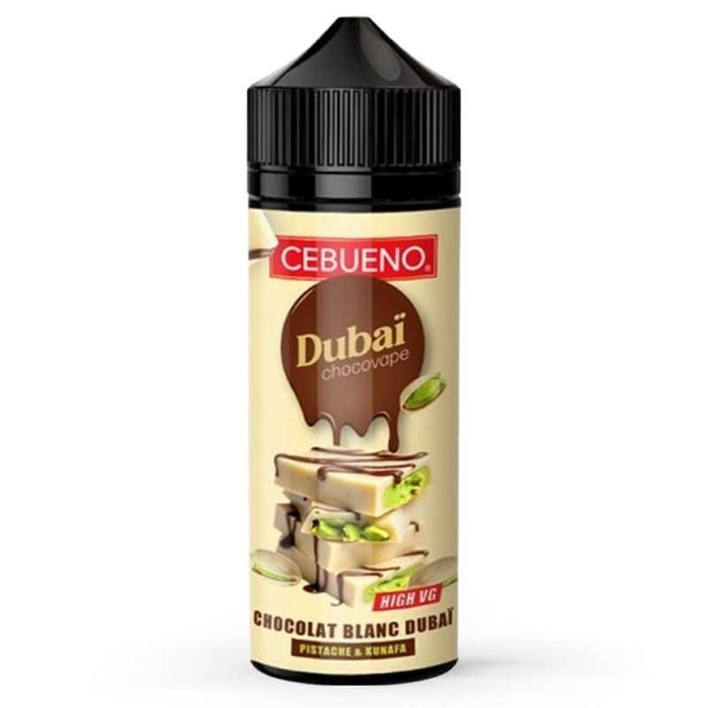 Cebueno Dubai Chocovape White 100/120ml Shortfill