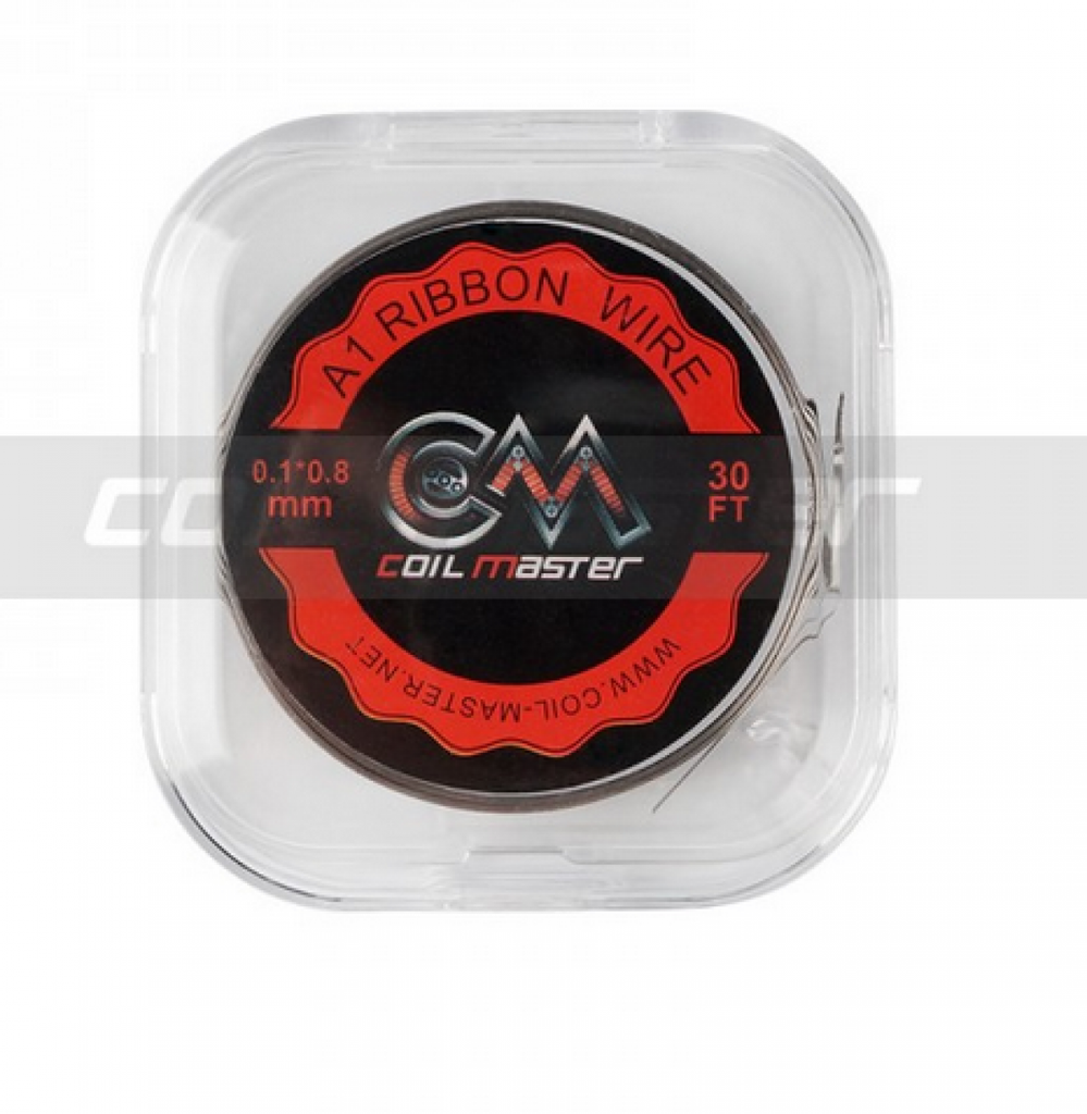 Coil Master Wickeldraht A1 Ribbon Wire 30feet 0.1x0.8mm