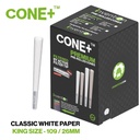 CONE+ King Size Classic White C Tip Filter 109/26 500pcs