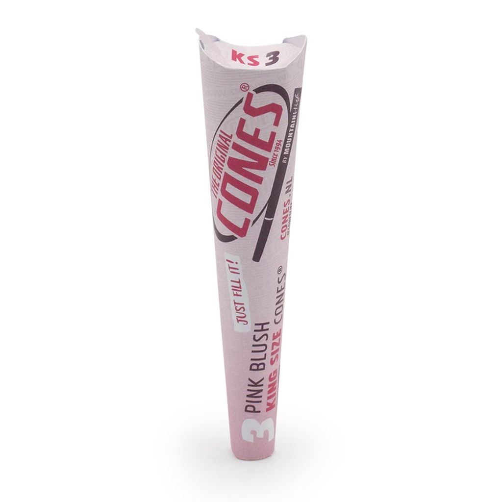 Cones Original Pink Blush Pre Rolled Cones Kind Size 3pcs
