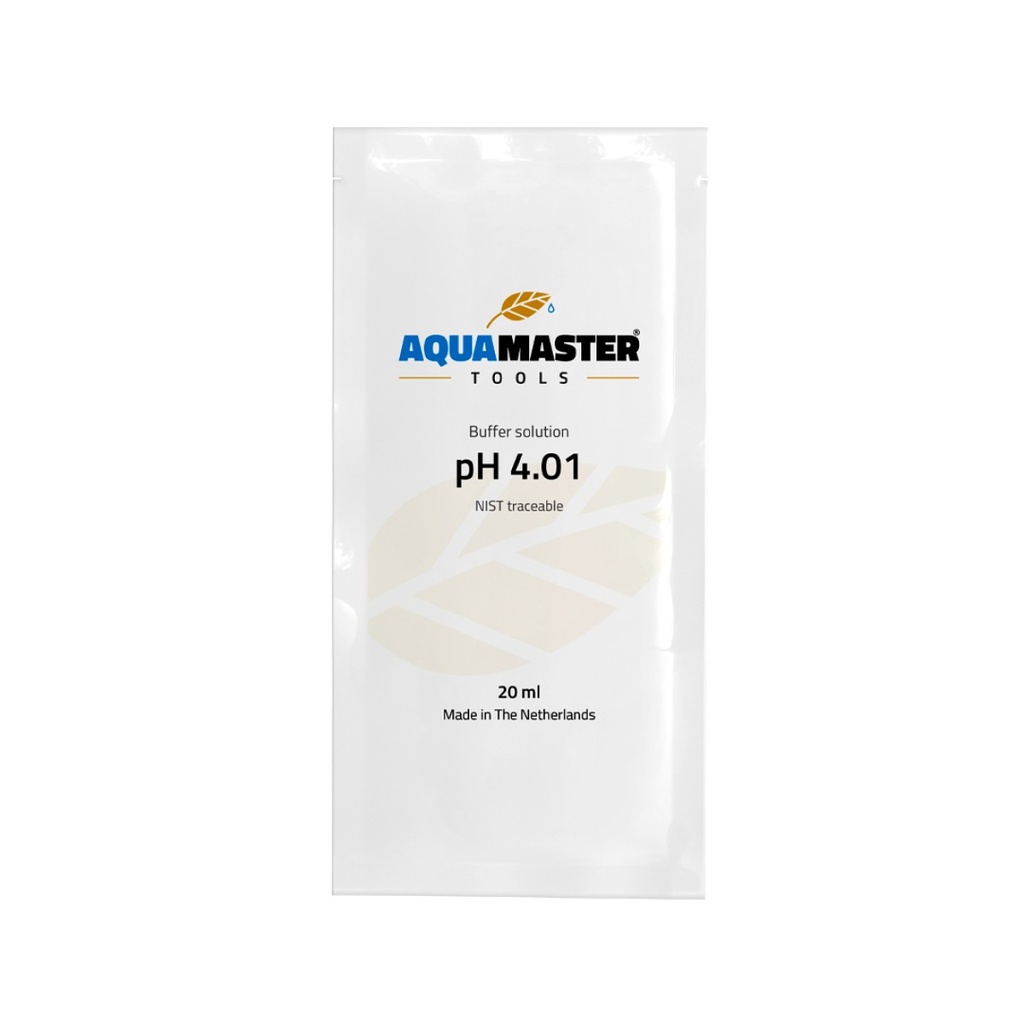 Aquamaster Tools pH 4.01 Calibration Solution 20ml Bag