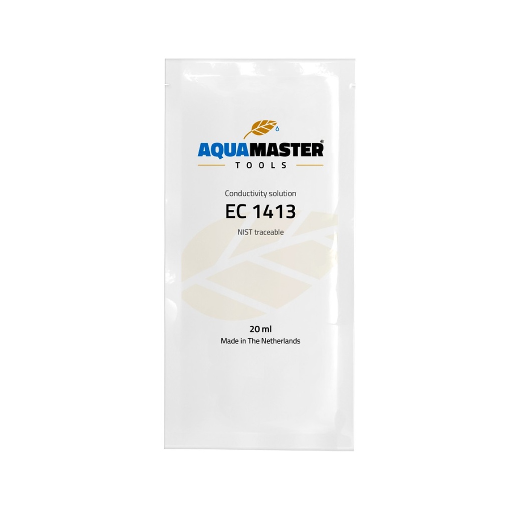 Aquamaster Tools EC1413 Calibration Solution 20 ml Bag