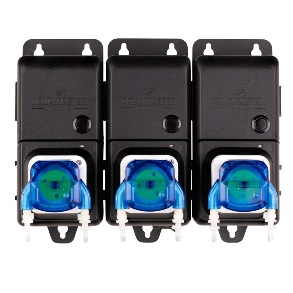 Aquamaster Tools C30 Pumpeneinheit 3x peristaltisches Pumpenset für Nährstoffdosierung