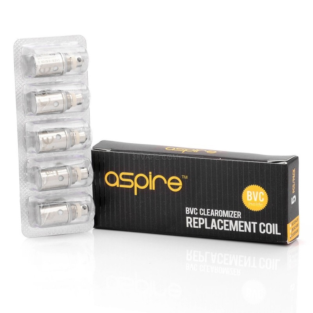 Aspire BVC Replacement Clearomizer Coils 1.6ohm 5pcs