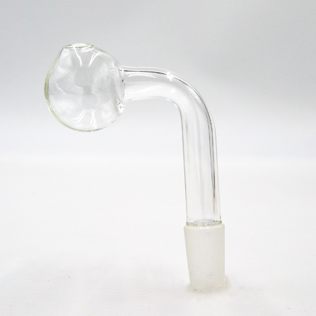 Glass Oil pipe curved with 14mm joint