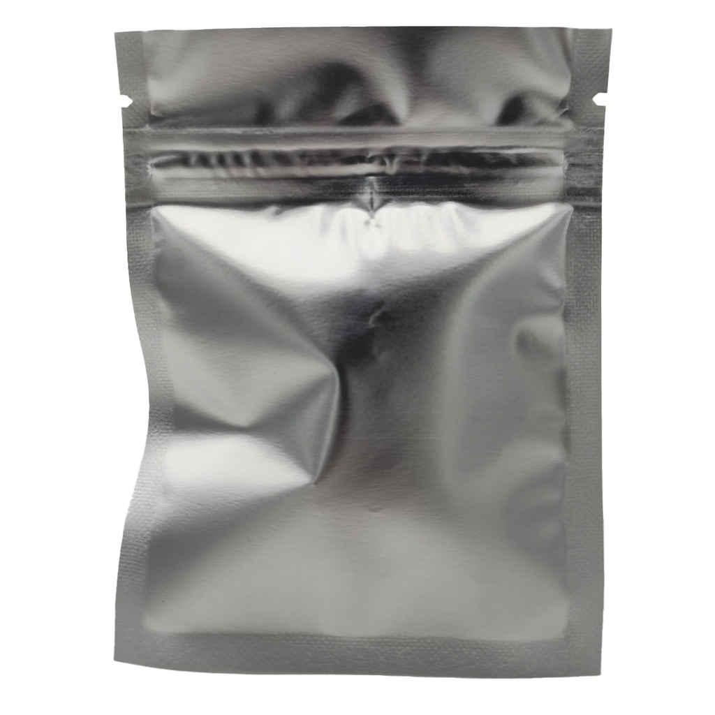 Sealing Bag Silver Clear 100x75mm 100pcs