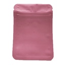 Alu Bag Smell Proof 65x60mm Pink Matte 100pcs