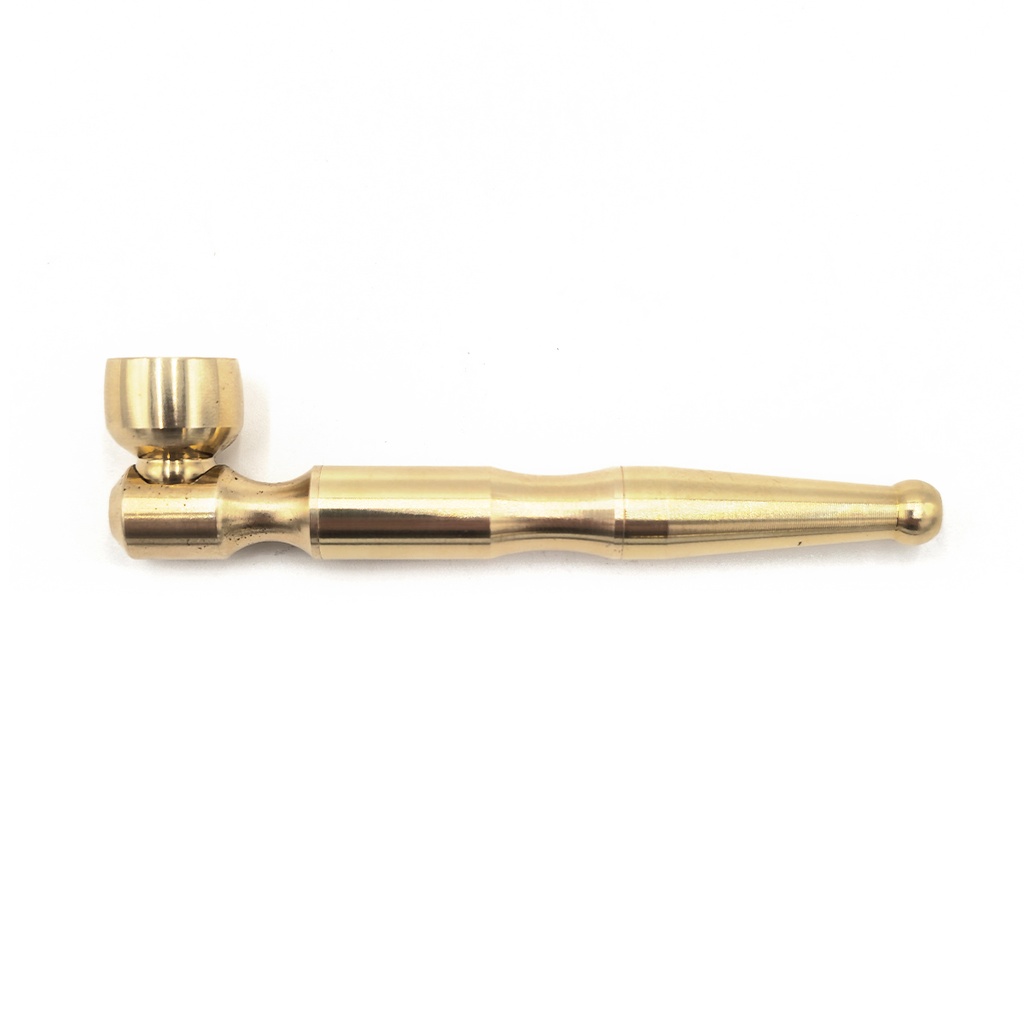 Brass Pipe with Filter Inlay 10cm