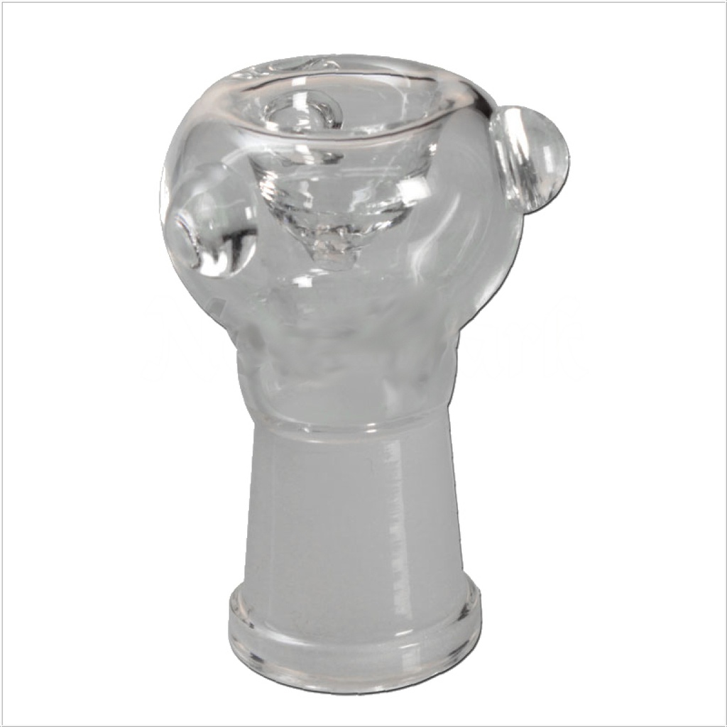 Glaskopf mit Femaleschliff 14.4