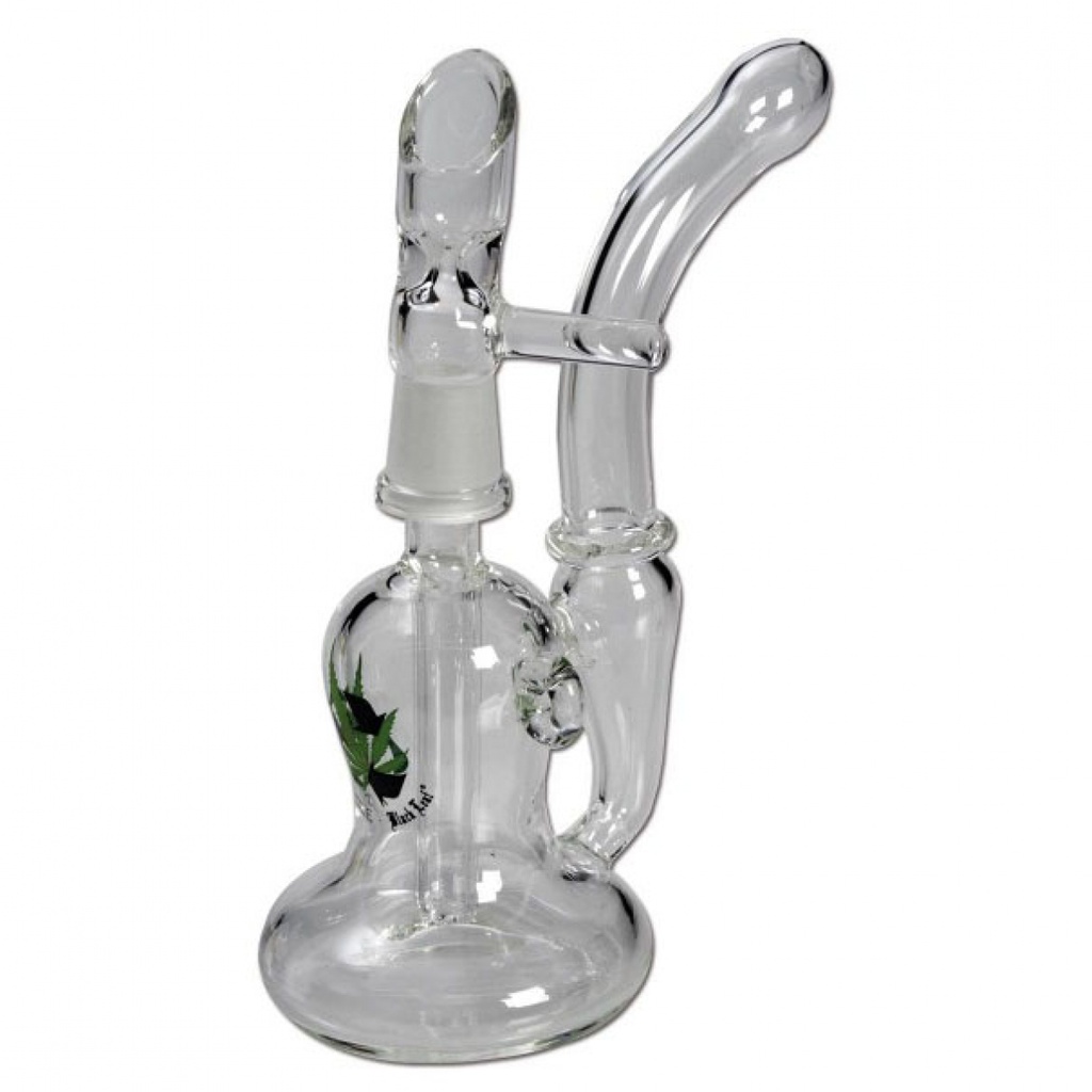 Black Leaf Recycler Diffusor Glaspipe Straight Cut