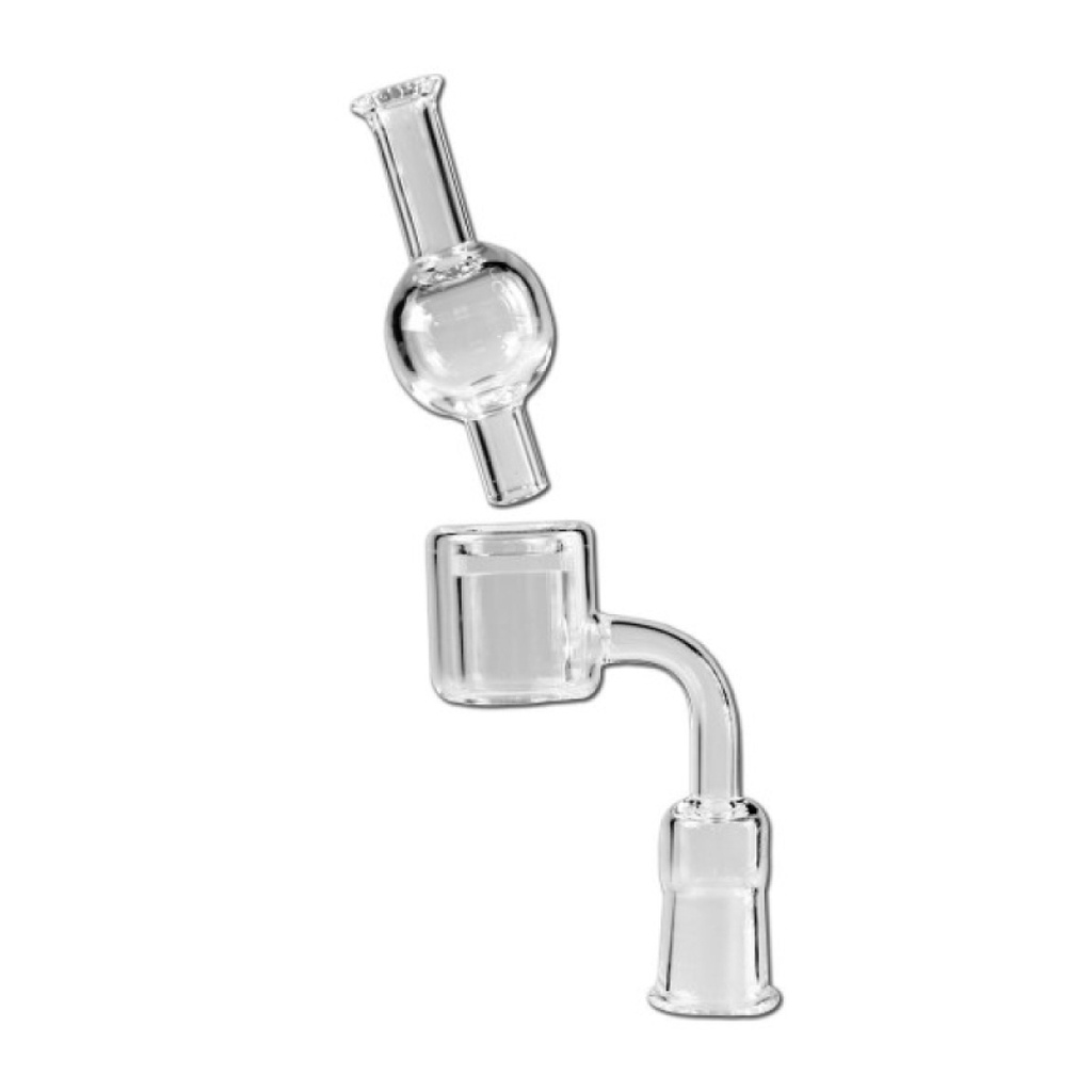 Glasbanger Set klarer Schliff mit Carb Cap 14.5mm