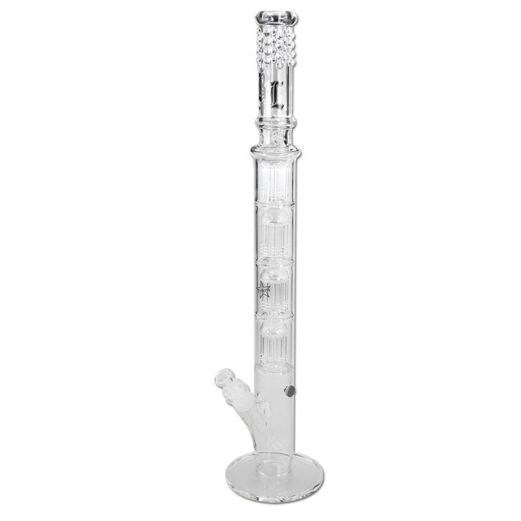 Black Leaf Mr Bombastic Ice Bong 4x10-Arm Baumperko 79cm
