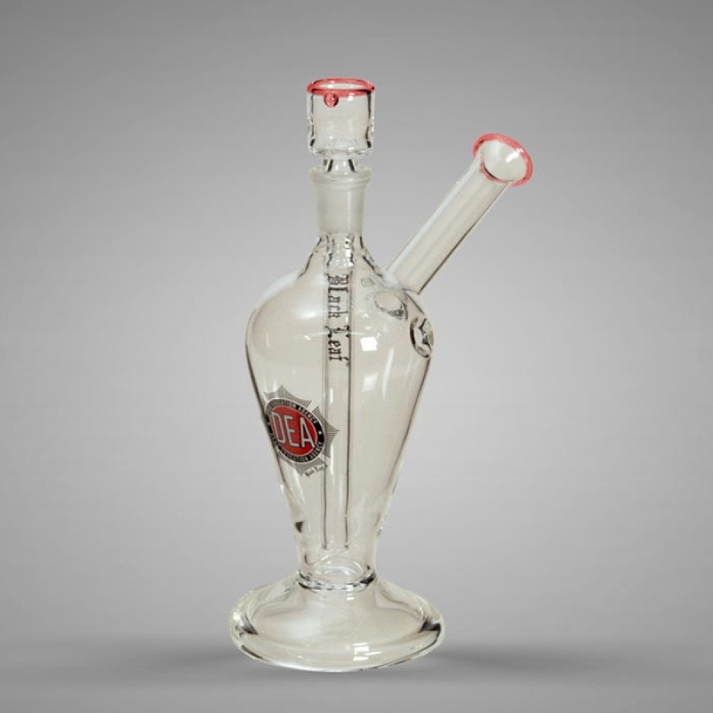 [ND-G20-5] Black Leaf DEA Glaspfeife 19cm