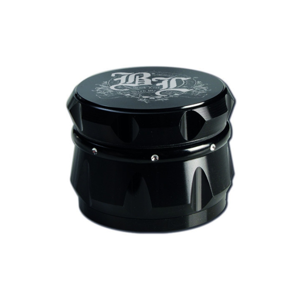 [ND-430294-35] Black Leaf Crown Metalgrinder 4-teilig Black