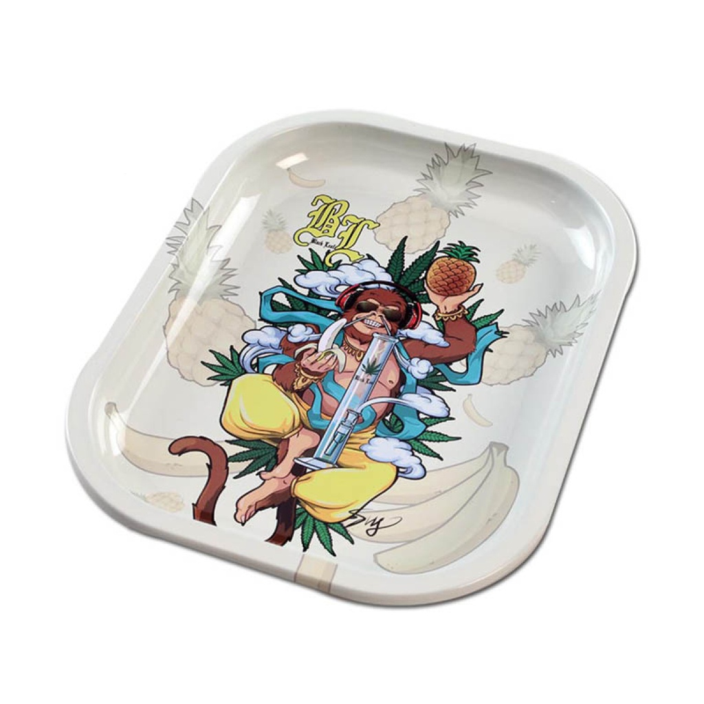 Black Leaf Rolling Tray Hanuman Small 140 x 180mm