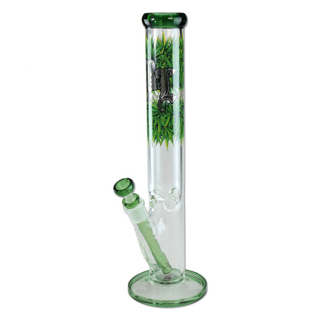 Black Leaf Leaves Zylinderbong Ice