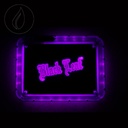 Black Leaf LED Mixingtray Violett