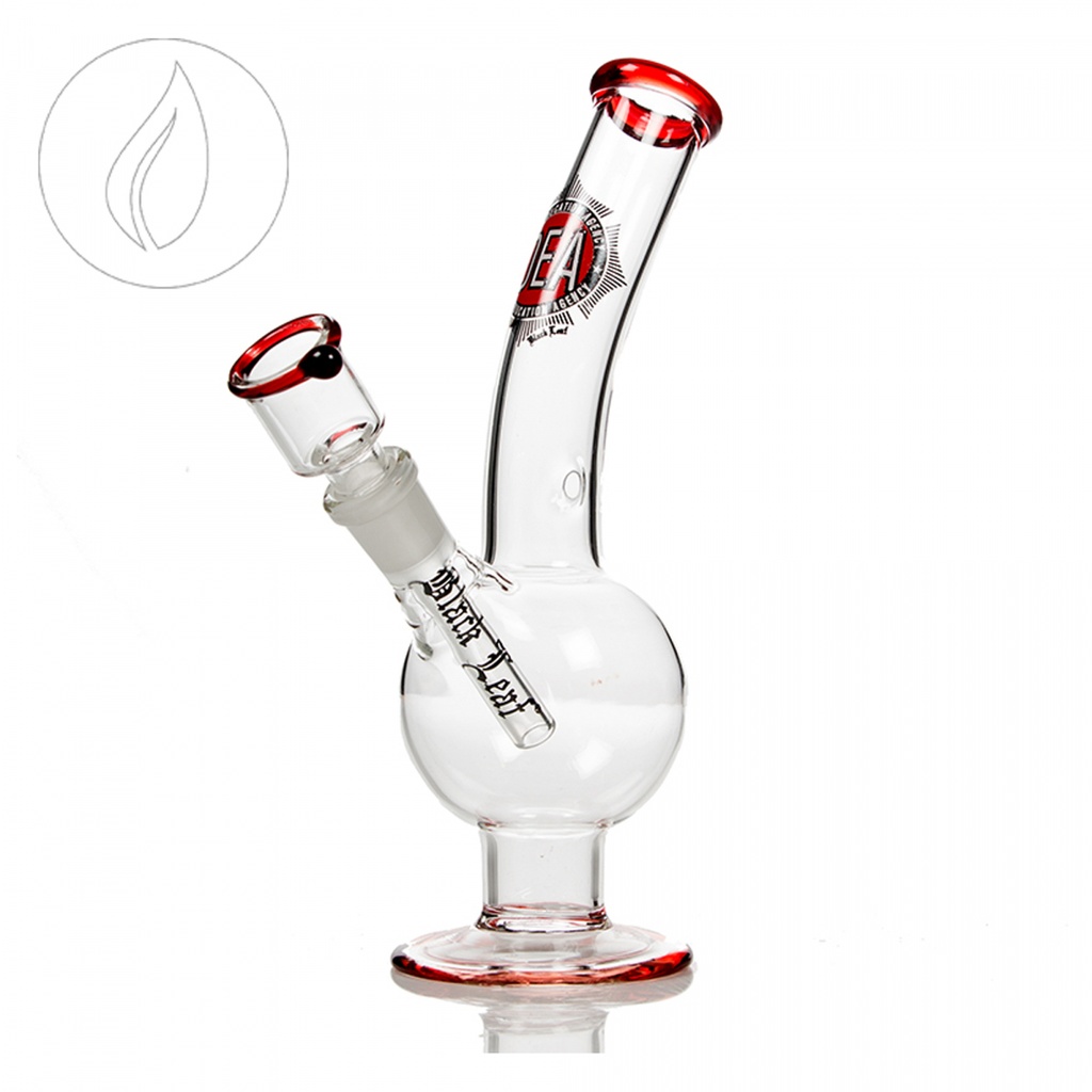 [ND-G21-5] Black Leaf DEA Bong 19cm