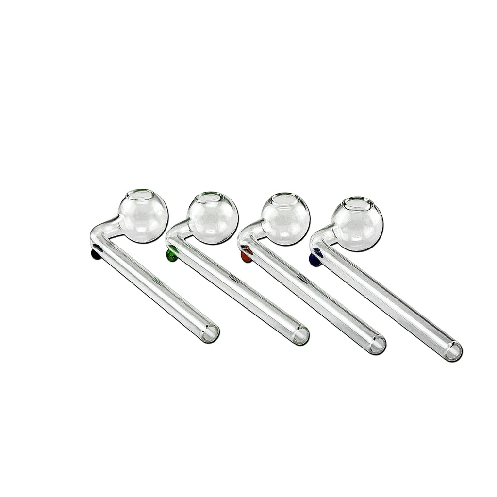 [ND-991898-3] Glass Oil pipe curved 160mm