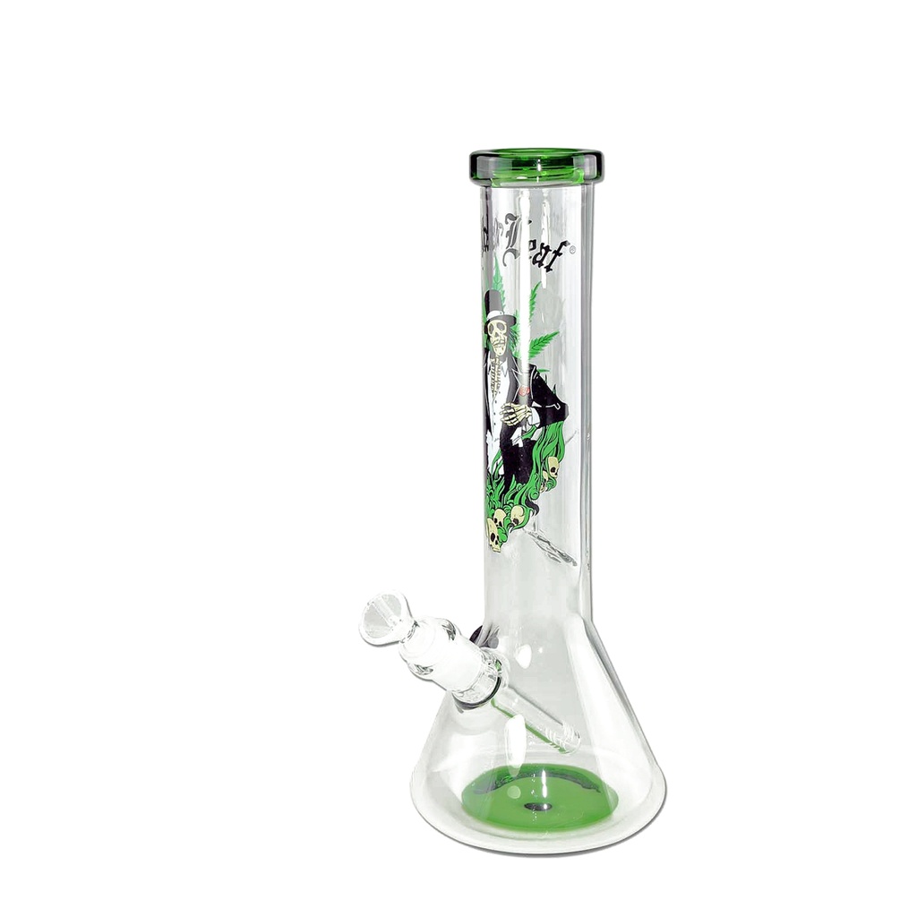 Black Leaf Hempmaster Beaker Bong Ice 33cm