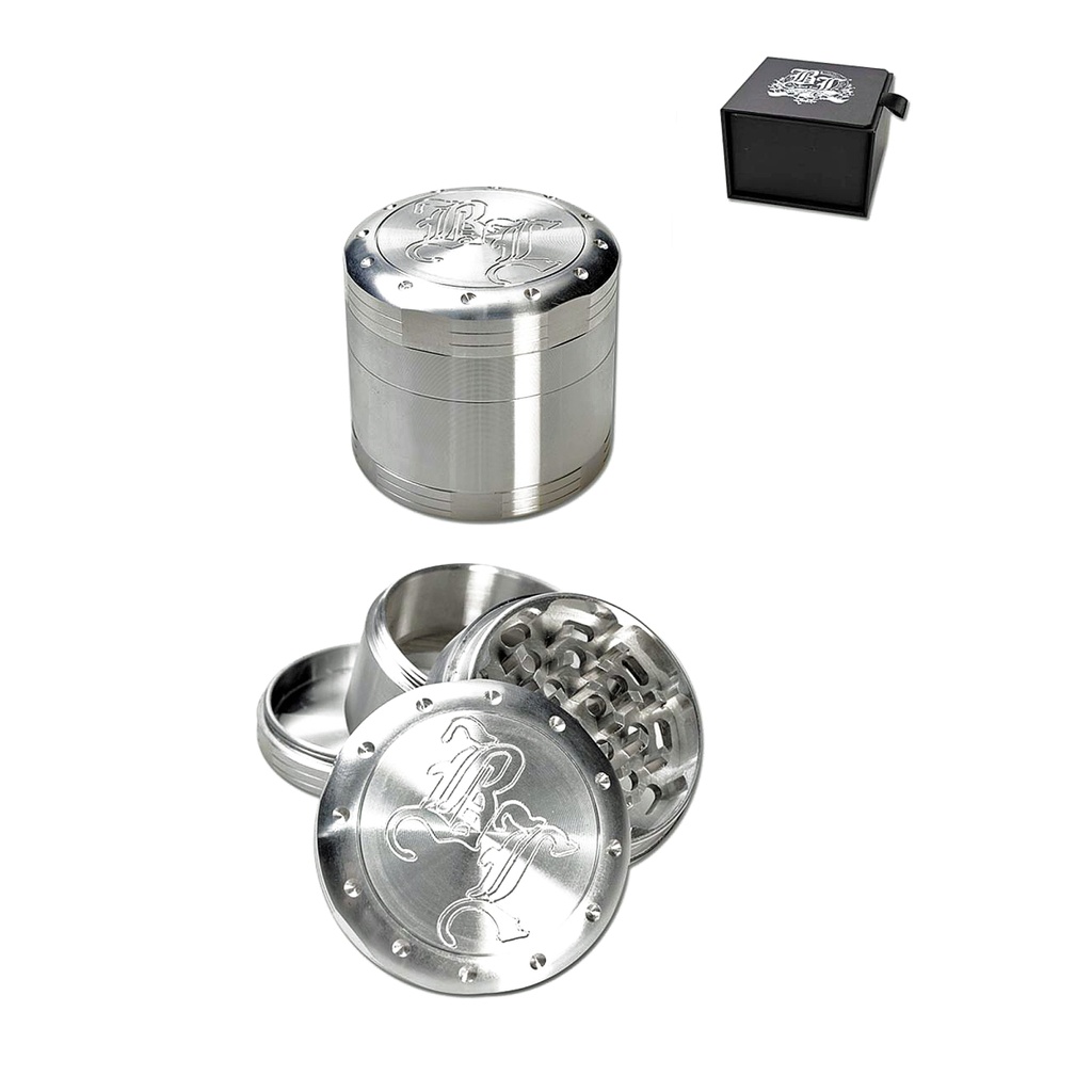 [ND-4302128] Black Leaf Deep Engraving Grinder 4-parts
