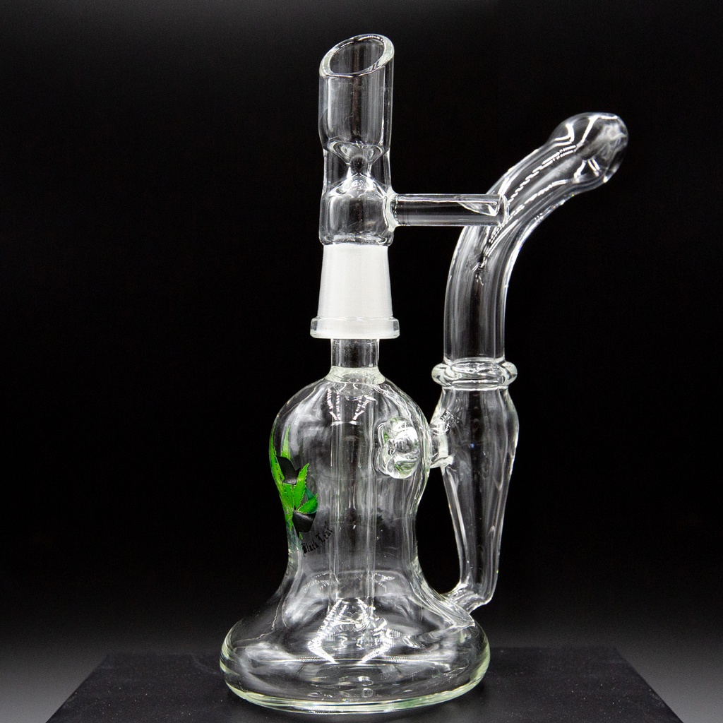 [ND-CGXP-002] Black Leaf Recycler Diffusor Glaspipe