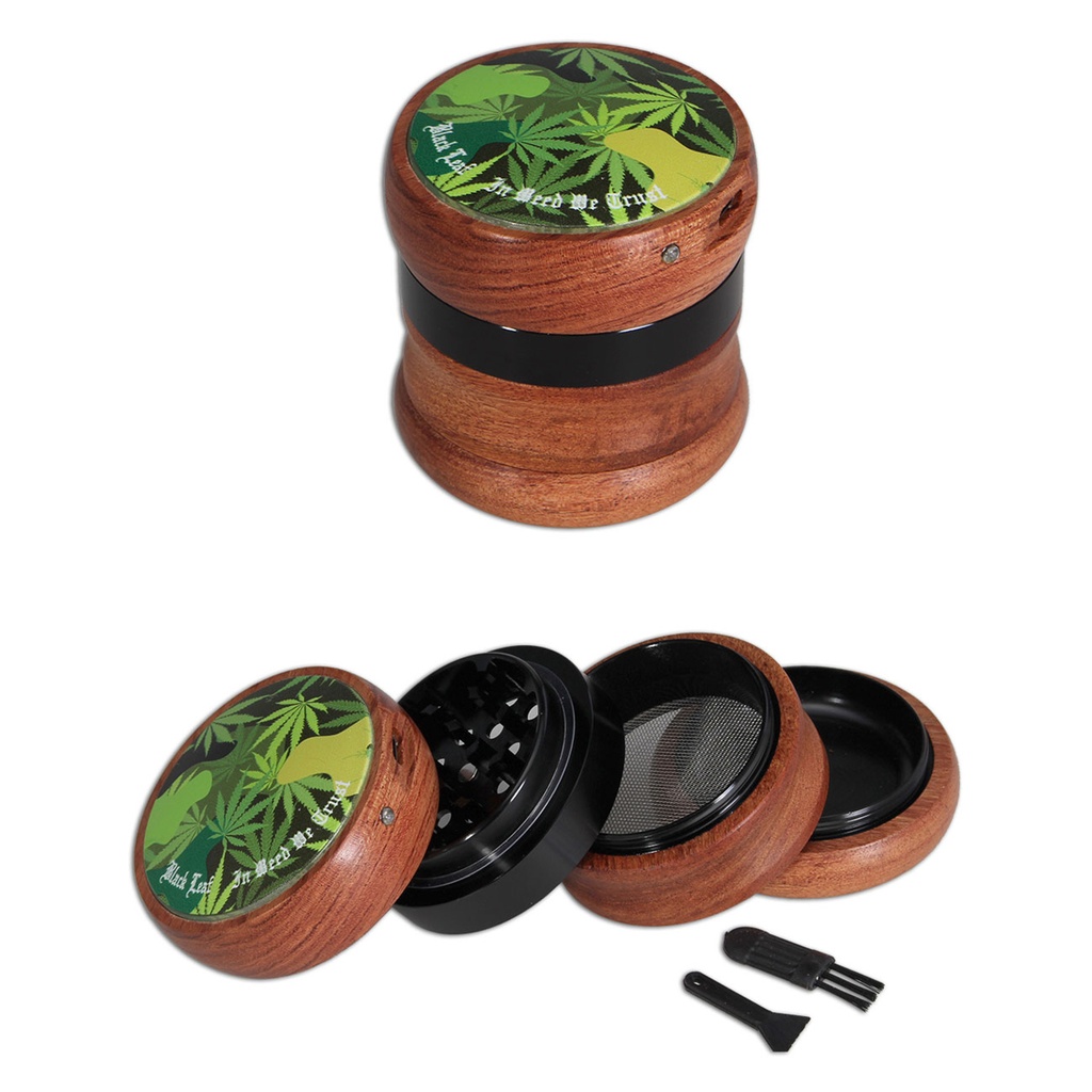 [ND-430760] Black Leaf Grinder LED Top 4 Parts