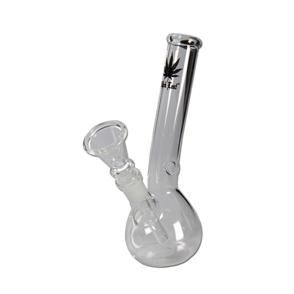 [ND-G-1M-GL] Black Leaf Bong Golden Leaf 20cm