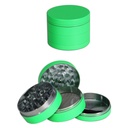 Black Leaf Grinder Glow in the Dark 4 Parts