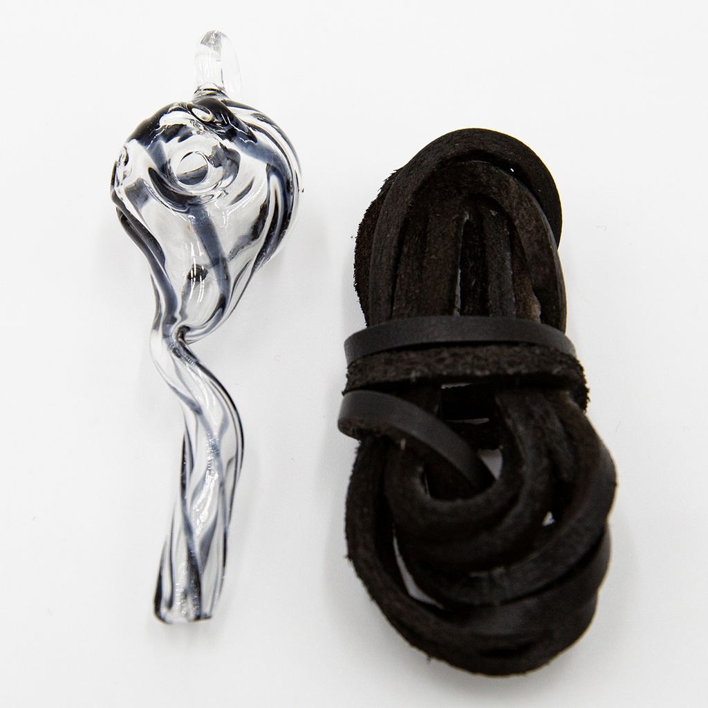 Glass Herb Pipe 70mm