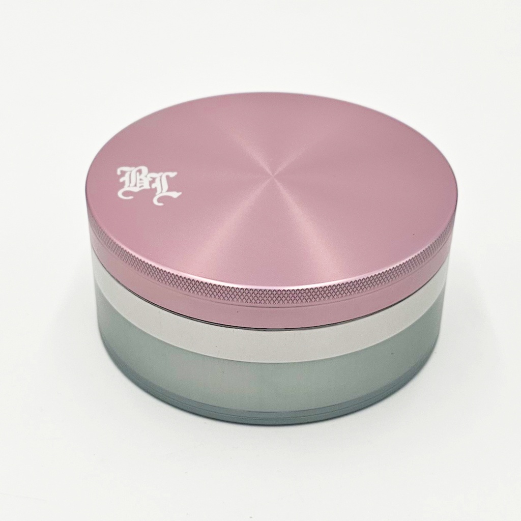 [ND-4302215] Black Leaf Aluminium Grinder 4 Parts 108mm