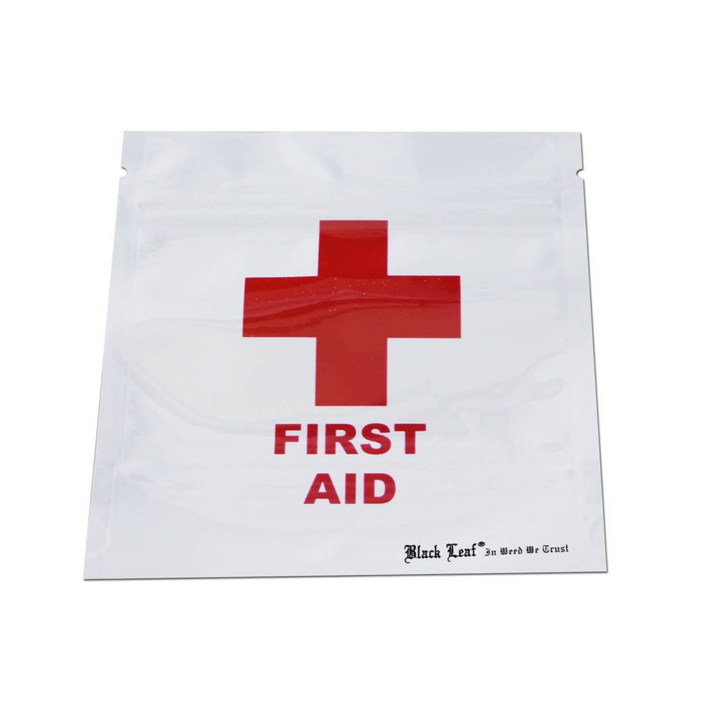 [ND-392321-3] Black Leaf First Aid Smellproof  Bags 224 x 190mm 25pcs