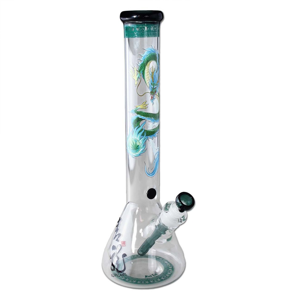 [ND-2618183-1] Black Leaf Beakerbong Qinglong 40cm