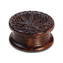 Black Leaf Rosewood Grinder 2Parts 45mm