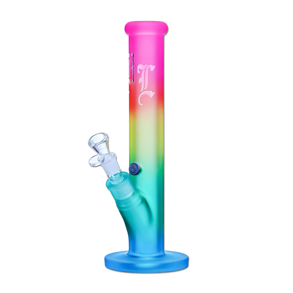 Black Leaf Regenbogen Bong 35cm