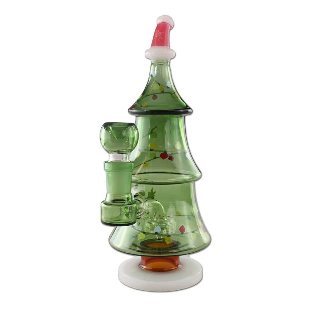 [ND-2018330] Black Leaf XMAS Bong Drumperkolator