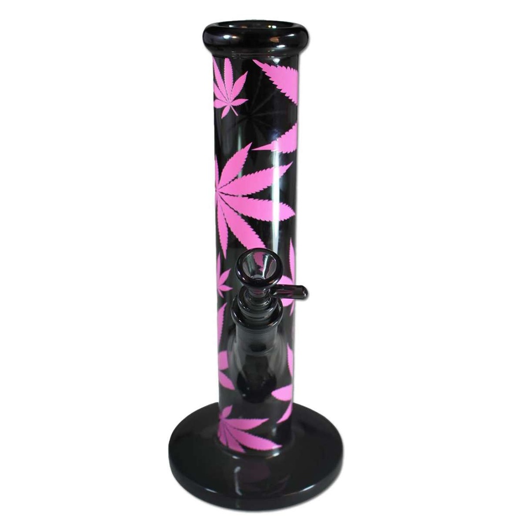[ND-2618219-1] Fire-Flow x Black Leaf Bong Leaves Pink