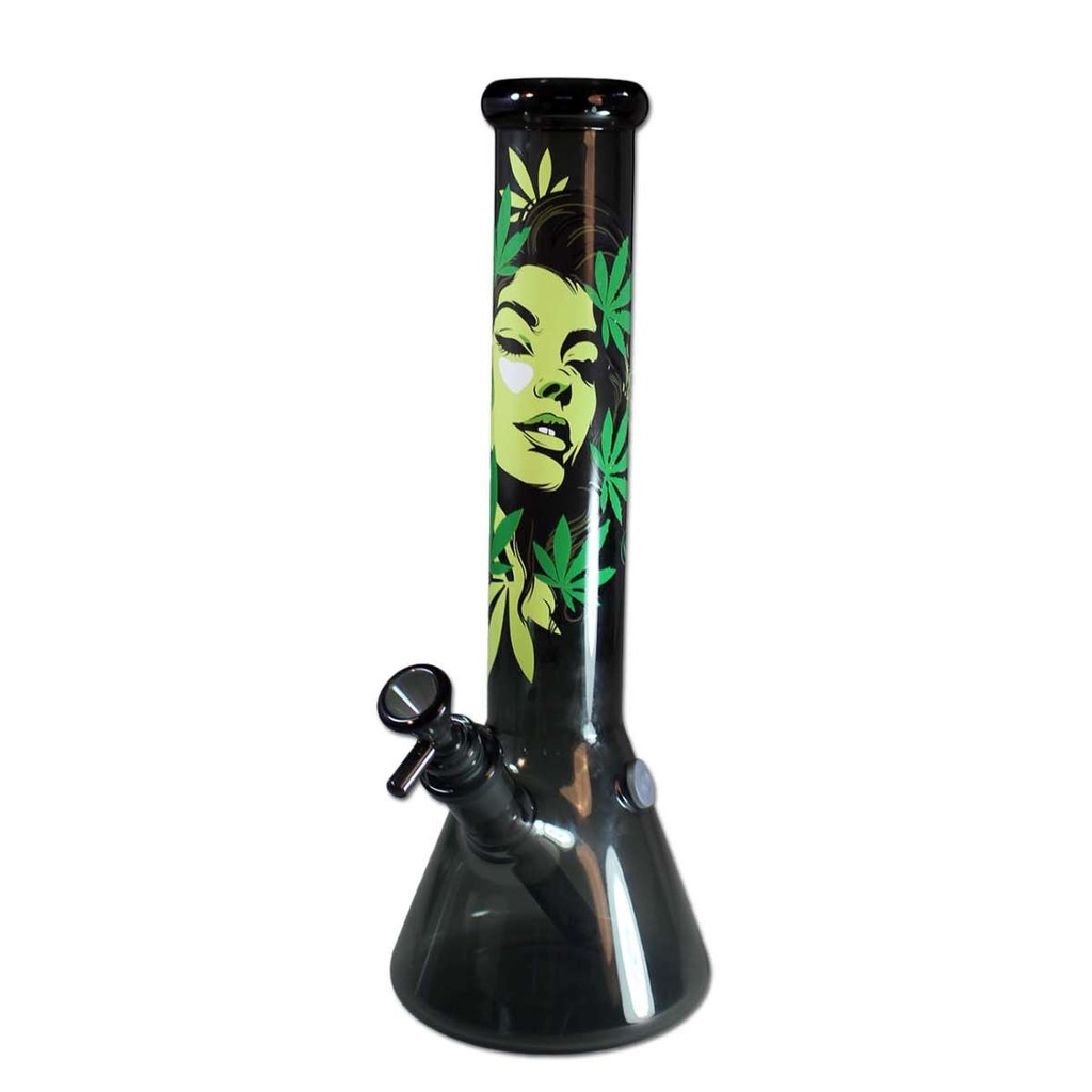 [ND-2618220-1] Fire-Flow x Black Leaf Bong Mary Janes 1