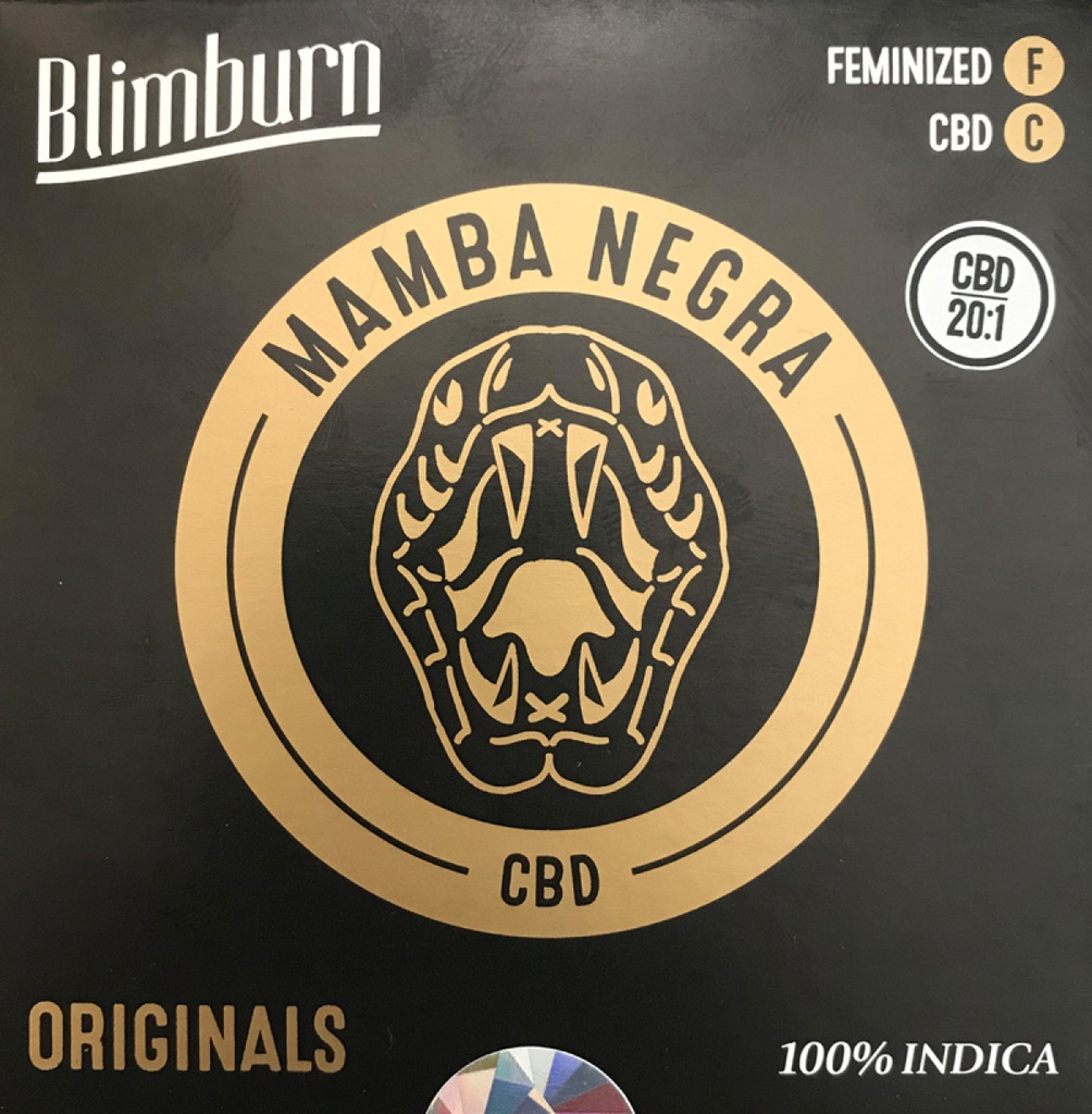 [BLB-MAMBANEGRA9] BlimBurn Mamba Negra CBD 20:1 9Stk.