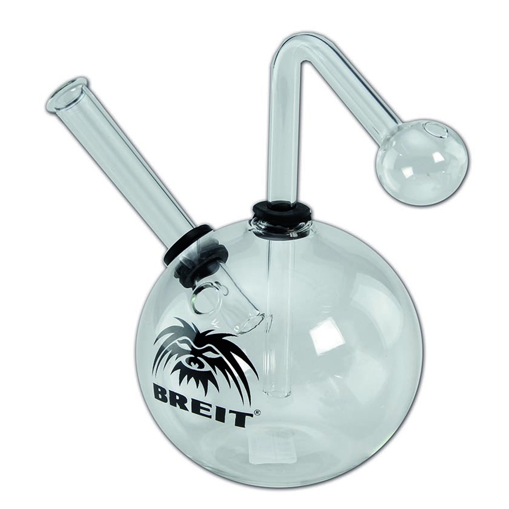 [ND-221820] BREIT Oil Bong Ball Clear 13cm