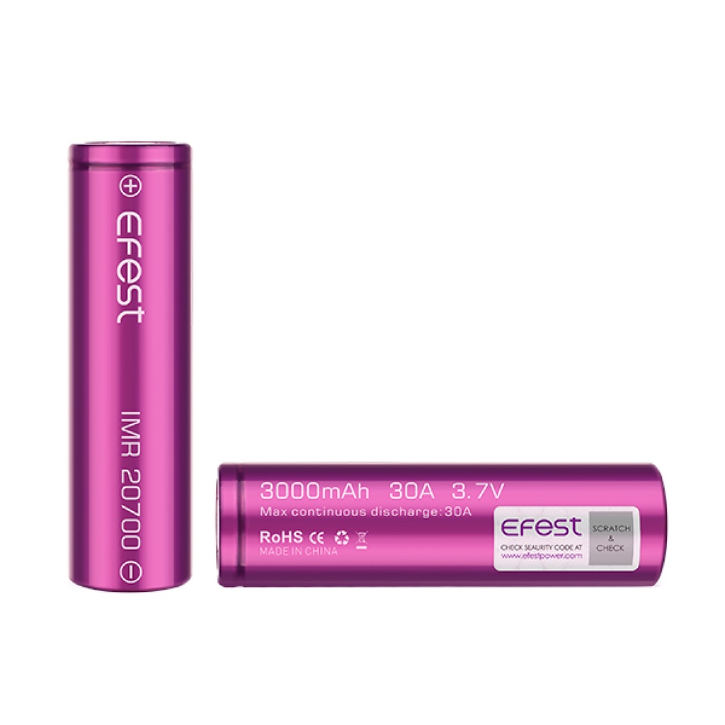Efest 20700 3000mah 30A