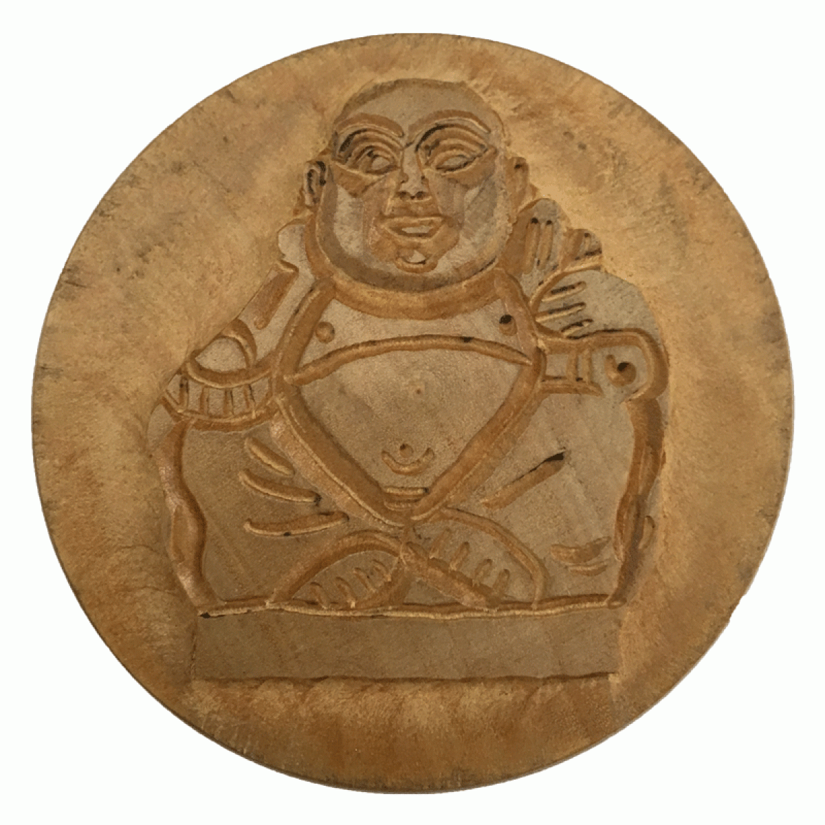 Holz Grindern Hell Buddha