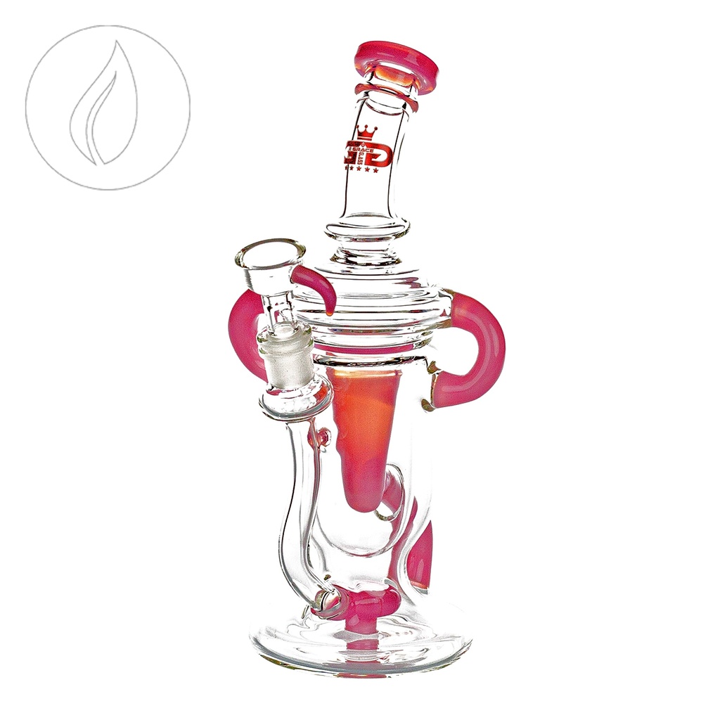 [TNW-G21004UPK] Grace Glass Recycle Bong Pink 24.5cm