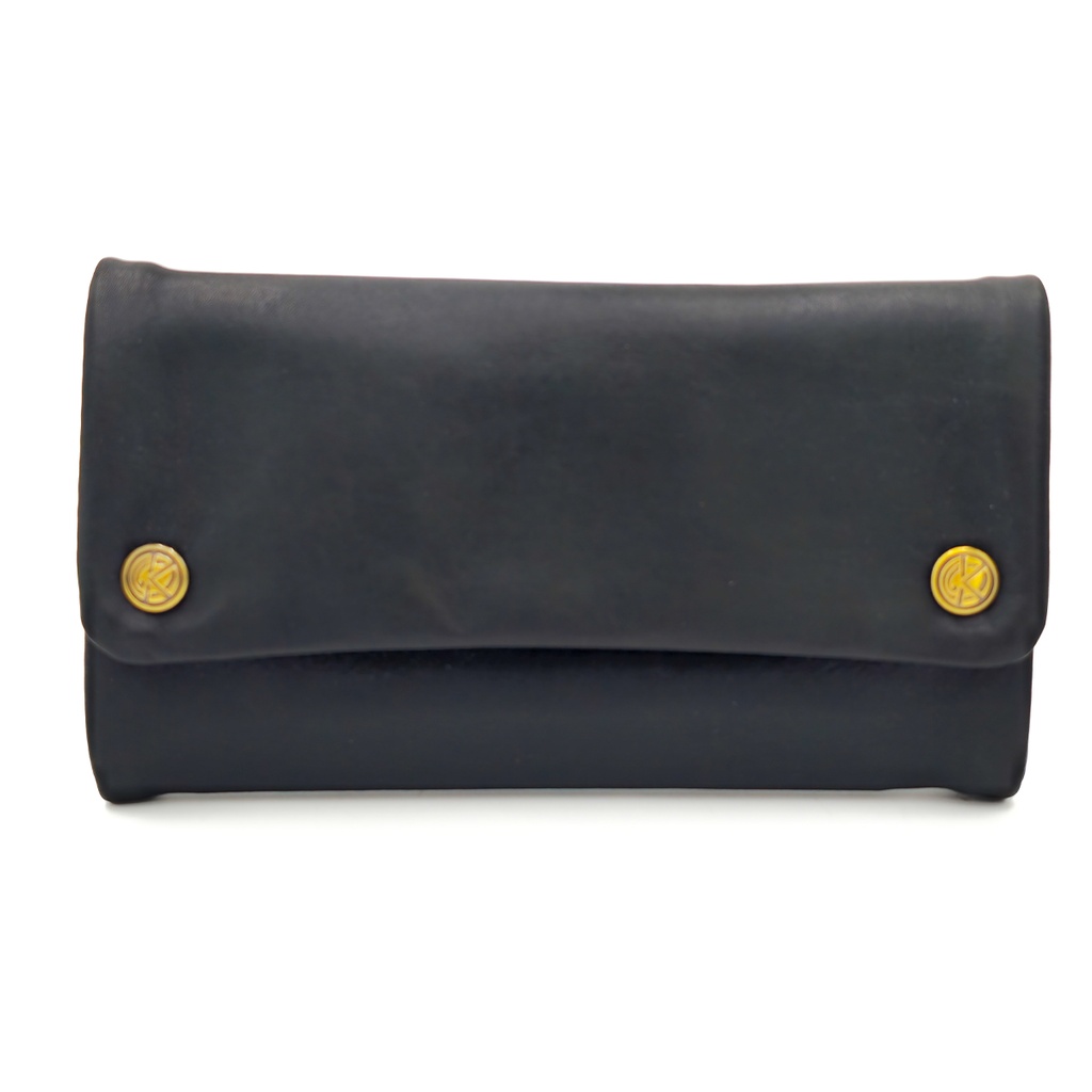 Kavatza Tabaktasche TP01-CR Classic Deluxe Smooth Goat Hide Black