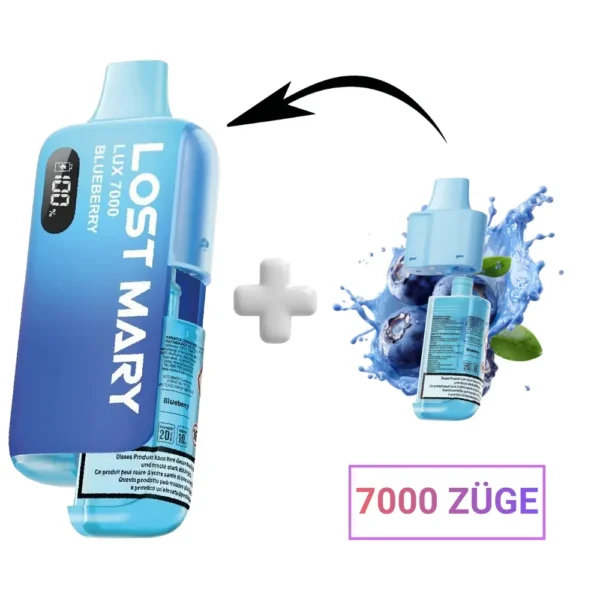 LOST MARY - LUX 7000 - 20mg/ml - Kit